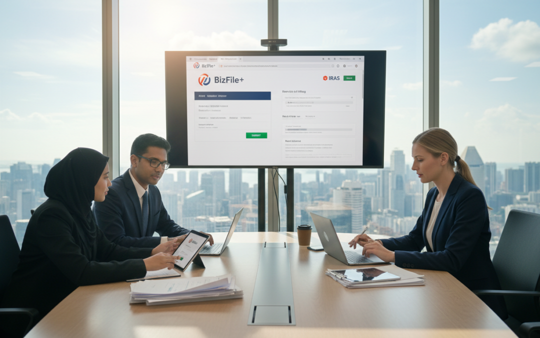 online compliance filing singapore acra iras